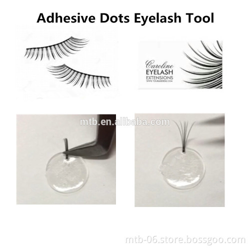 Eyelash Extensions in Japan Removable Glue Dots